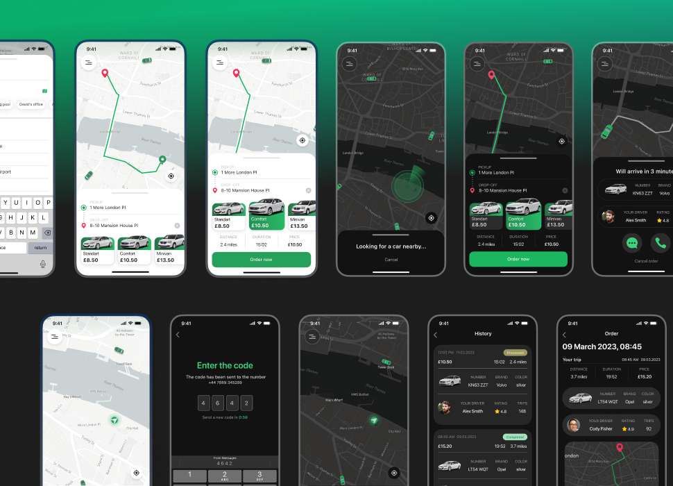 Taxi application